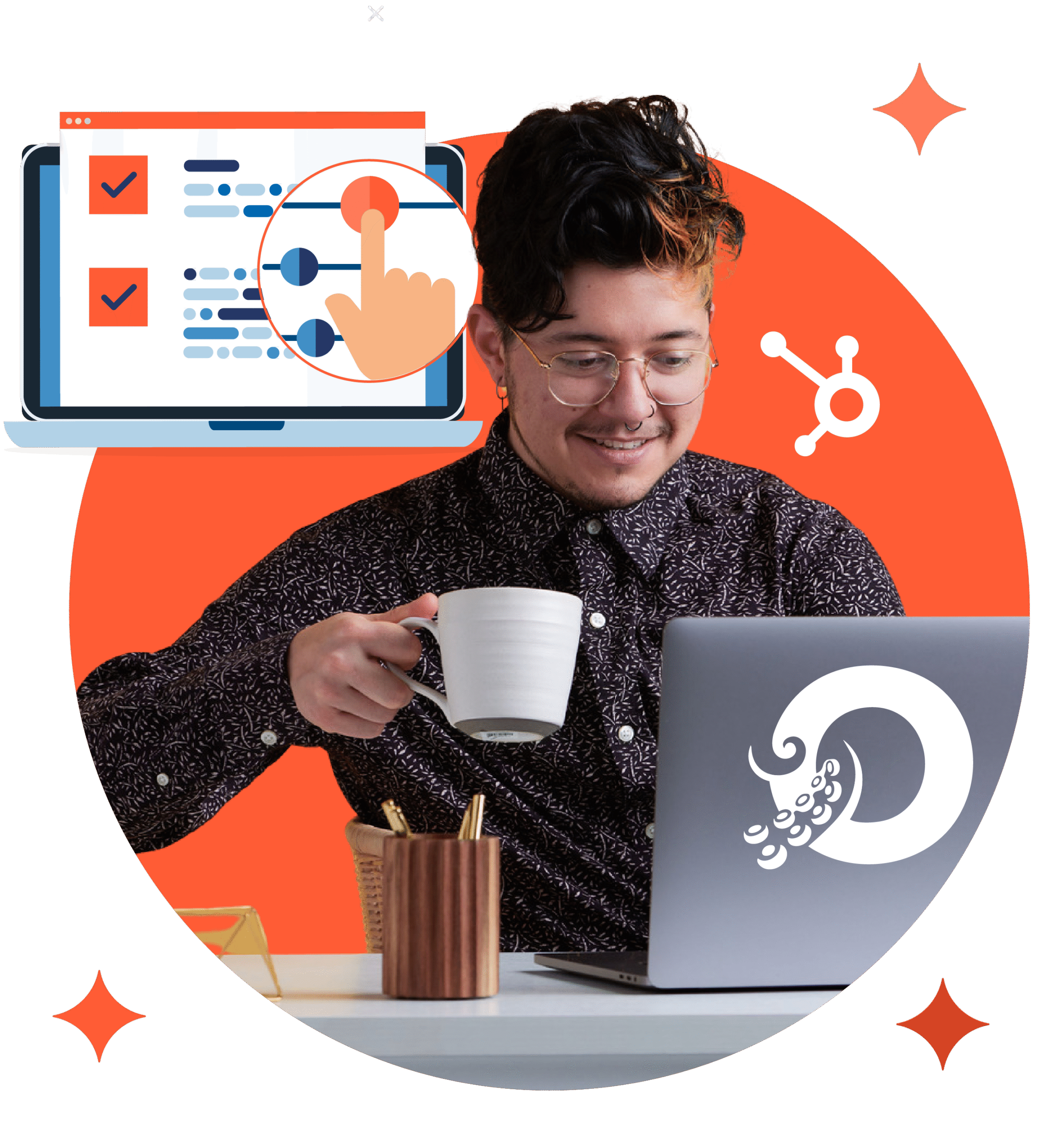 Des étapes d'automatisation du flux de travail ont été configurées dans HubSpot CRM afin d'améliorer le transfert des prospects entre les équipes de vente.