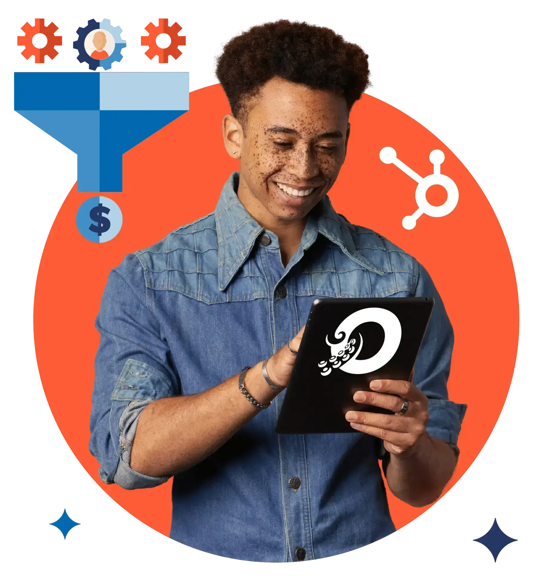 Customized deal pipeline created within HubSpot for a SaaS client's enterprise sales strategy.